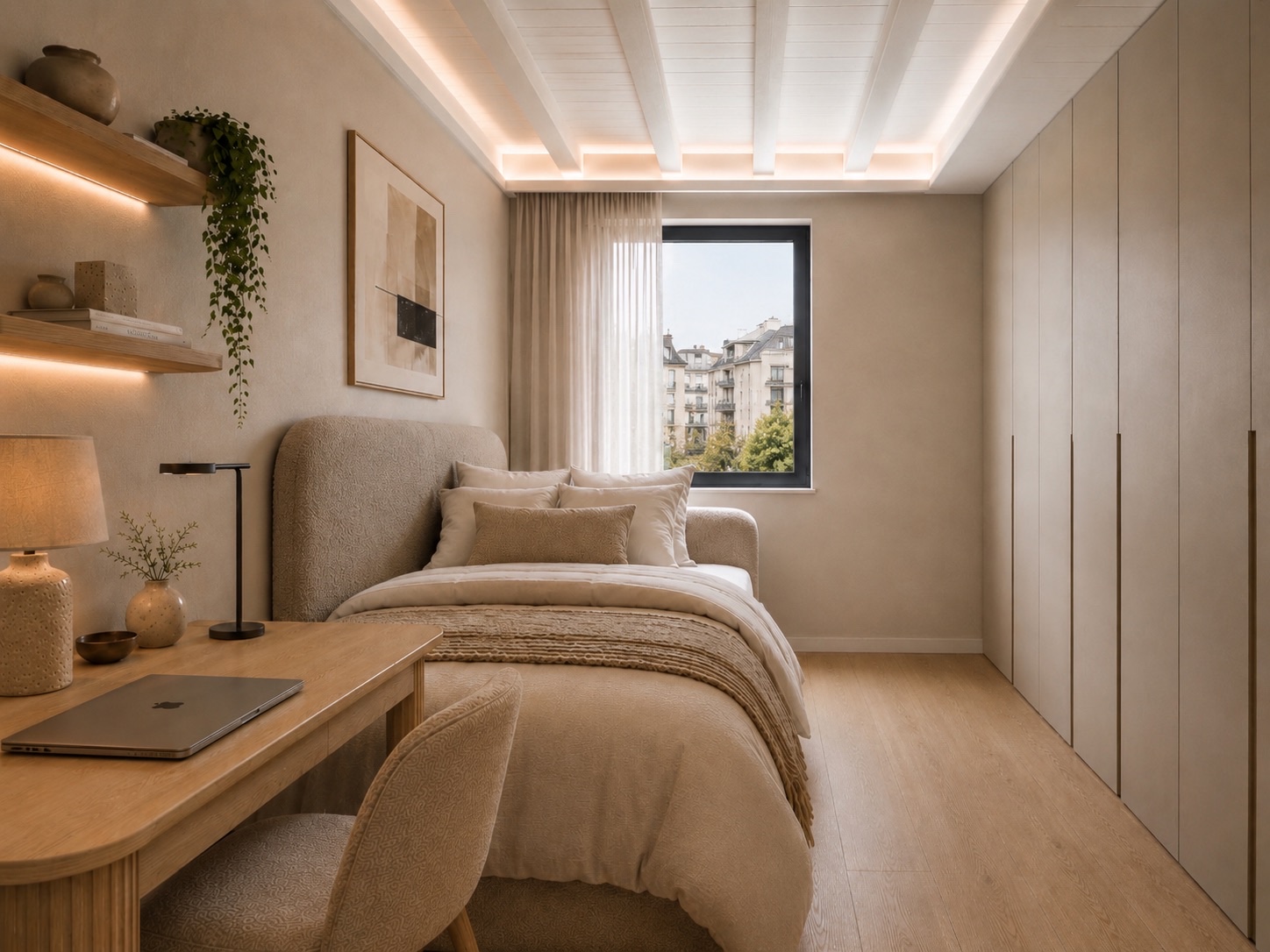 Render Camera / studio - appartamento privato, Vema Domus